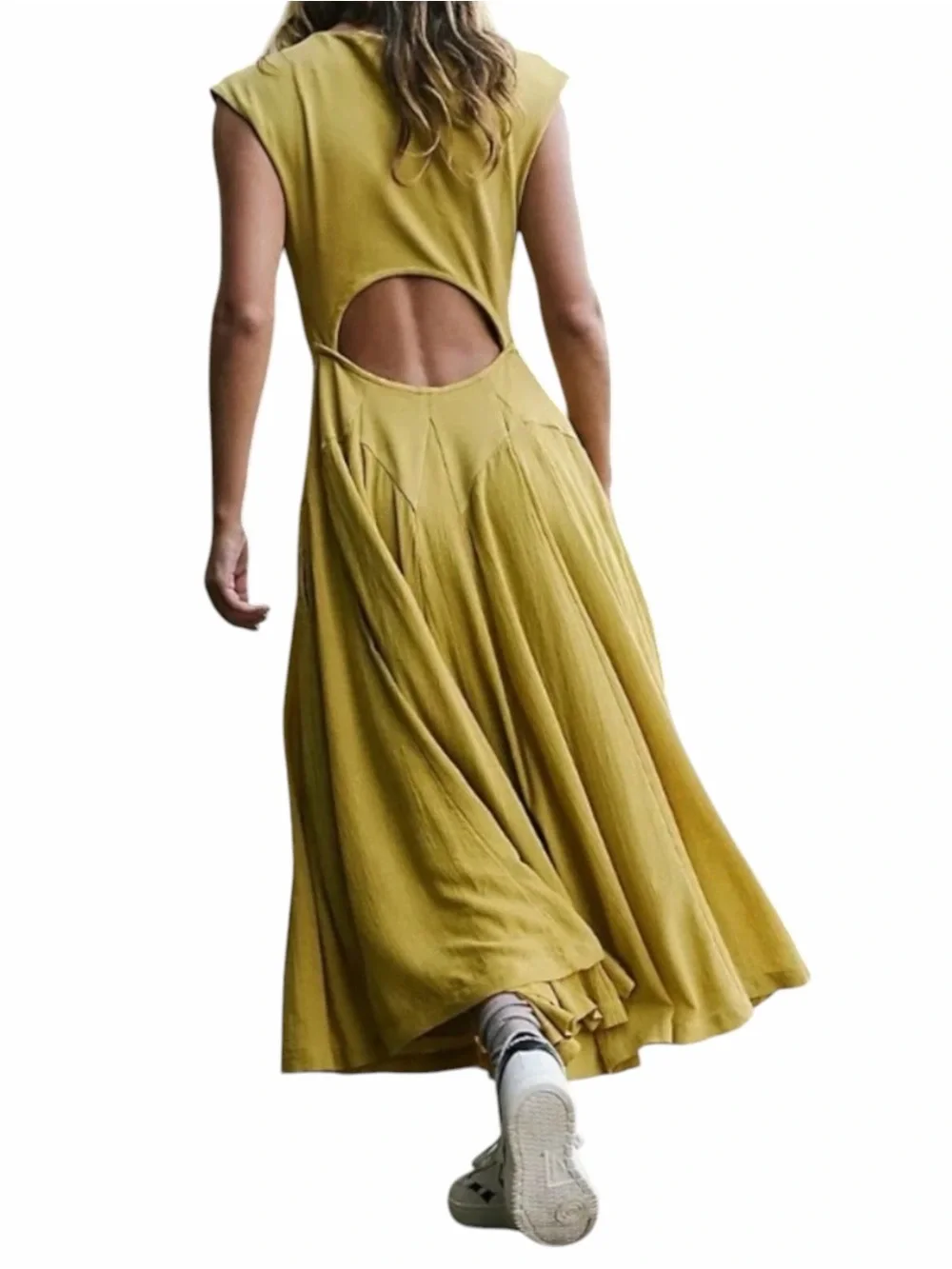 NWT Free People Beach Ryo Drop Waist Sundress - Size Small